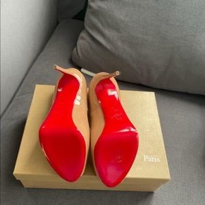 Peep Toe red bottoms